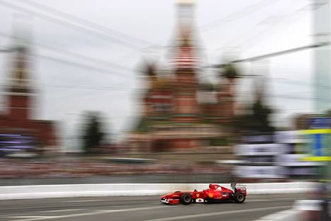 The Russian capital is holding on to its plans to host a Formula 1 race. Source: A. Zemlianichenko / AP